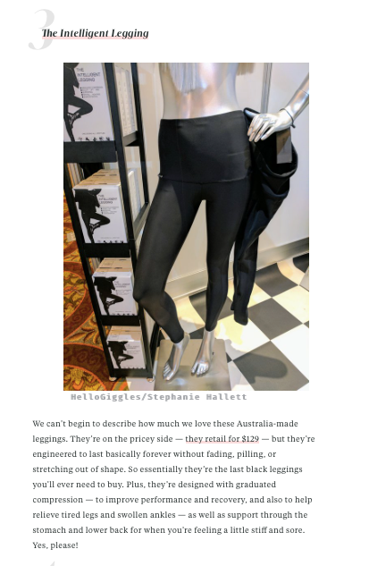 '4 Activewear brands that need to be on your radar' - Hello Giggles