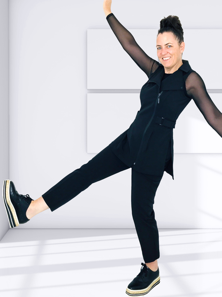 MANHATTAN TUNIC BLACK / Hairdressing & Salon Uniforms MANHATTAN TUNIC BLACK / Hairdressing & Salon Uniforms