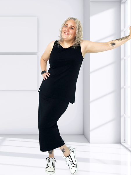 Long Layer Singlet (Medium) & Tube Skirt Long (Medium)