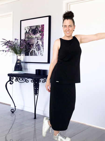 Long Layer Singlet (Small) & Tube Skirt Long (Small) Edit alt text