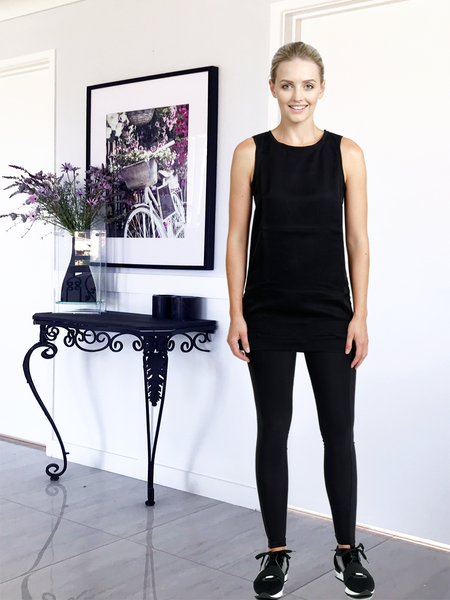 Long Layer Singlet (X-Small) & The Intelligent Legging (X-Small)