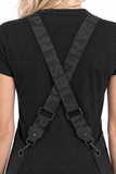 Apron & Straps - Black with Black Hardware