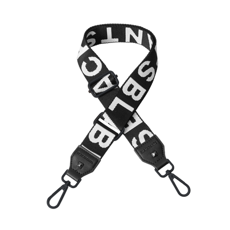 Apron & Straps - Black with Silver Hardware