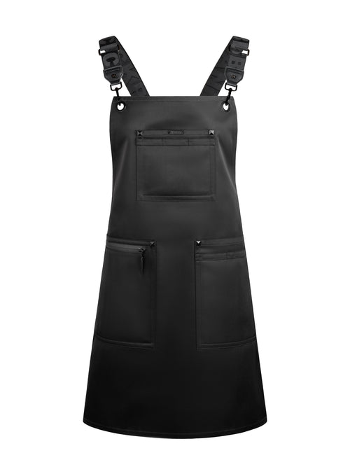 Apron & Straps - Black with Black Hardware