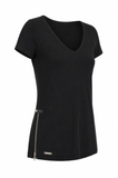 DEEP V NECK S/S T-SHIRT