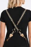 Apron & Straps Bundle - Black & Gold with Gold Hardware