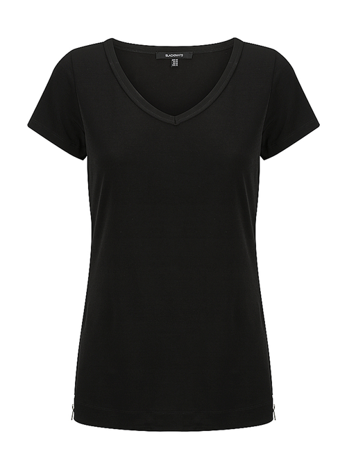 DEEP V NECK S/S T-SHIRT