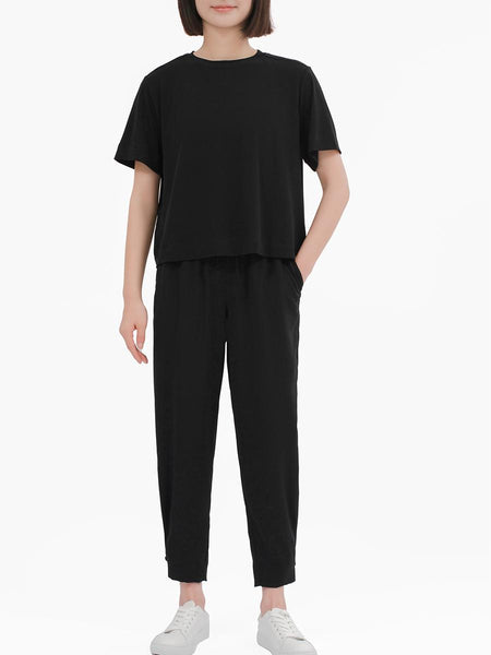 CREW NECK BOXY T-SHIRT