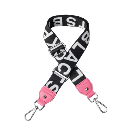 Apron & Straps - Black with Silver Hardware