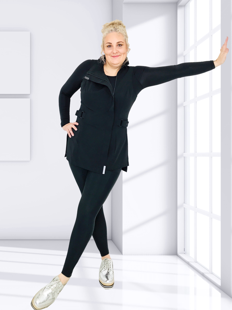 Womens Clothing Black Tunic Tops To Wear With Leggings Plus Size
