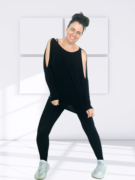 THE INTELLIGENT LEGGING Hairdressing Salon Uniforms Style